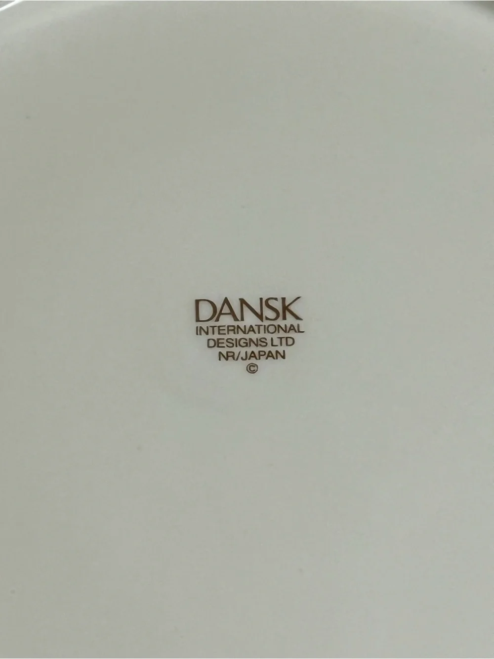 Dansk International Designs NR Japan Mesa Blue Round Serving Platter 12”